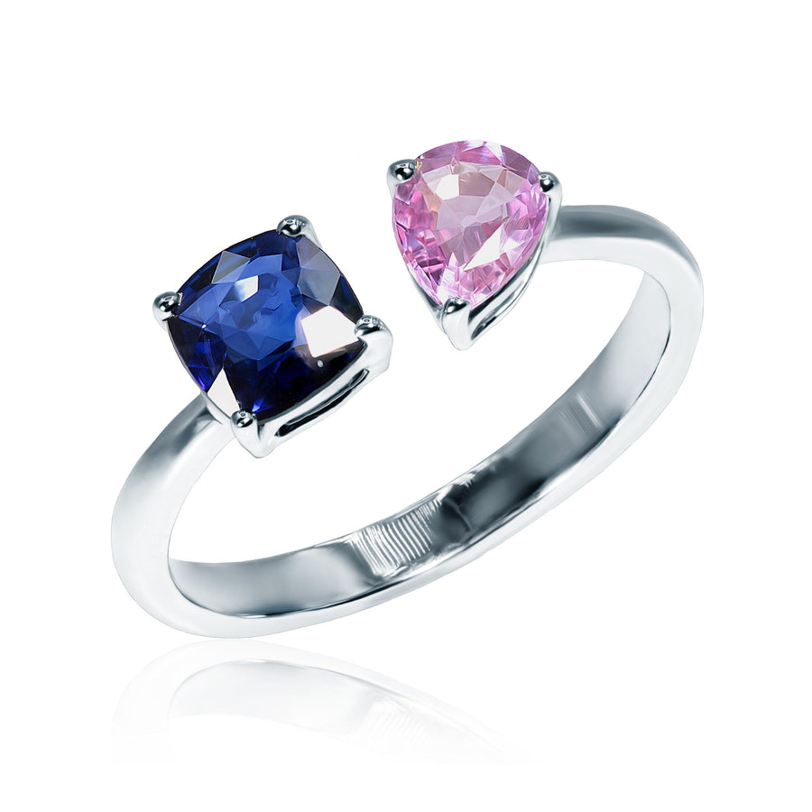 Sapphire Ring Duet