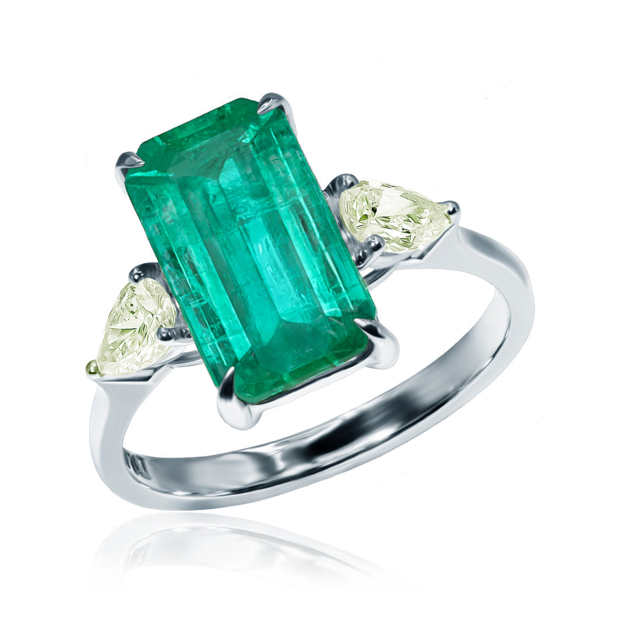 Emerald & Diamond Ring Sylvan