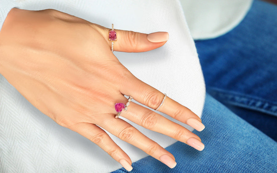 Ruby & Diamond Ring Tenderness