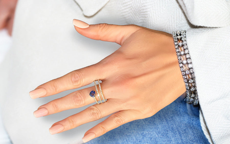 Sapphire & Diamond Ring Tucana