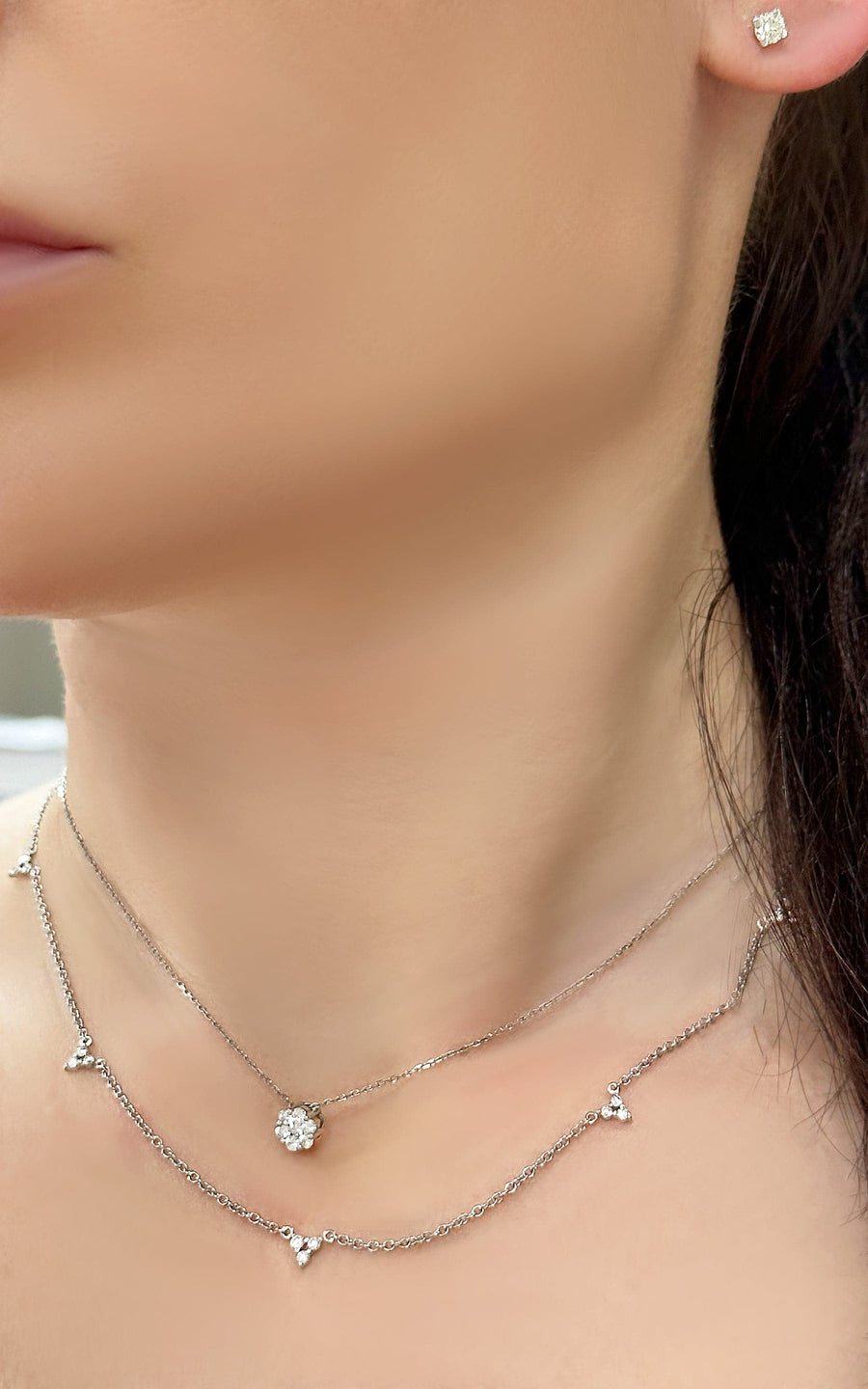 Diamond Necklace Pavana