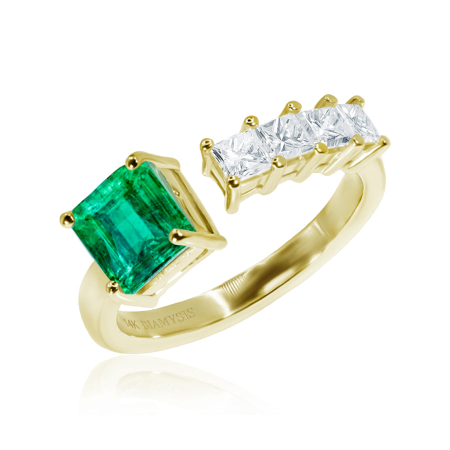 Emerald & Diamond Ring Mystery of Spring II