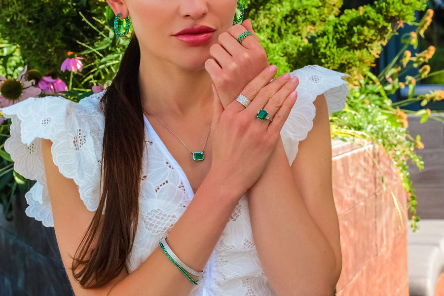 Emerald Bracelet Pavo