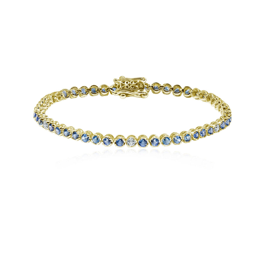 Sapphire & Diamond Bracelet Octans