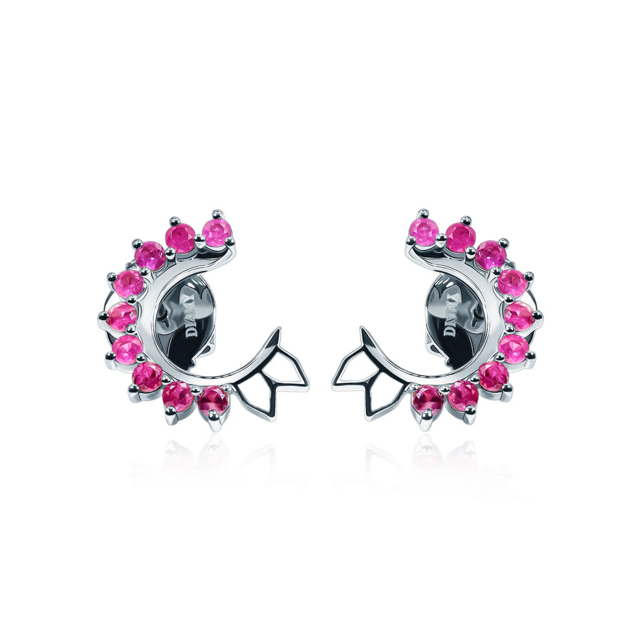 Pink Sapphires Earrings Argo