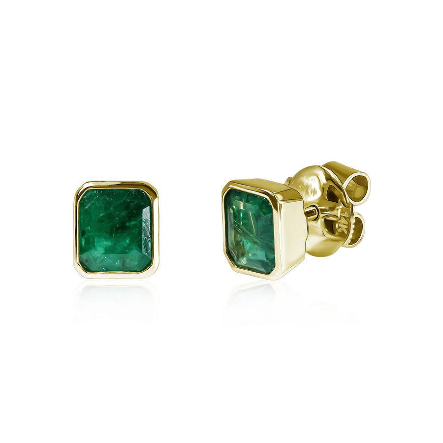 Emerald Earrings Hebe