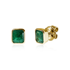 Emerald Earrings Hebe