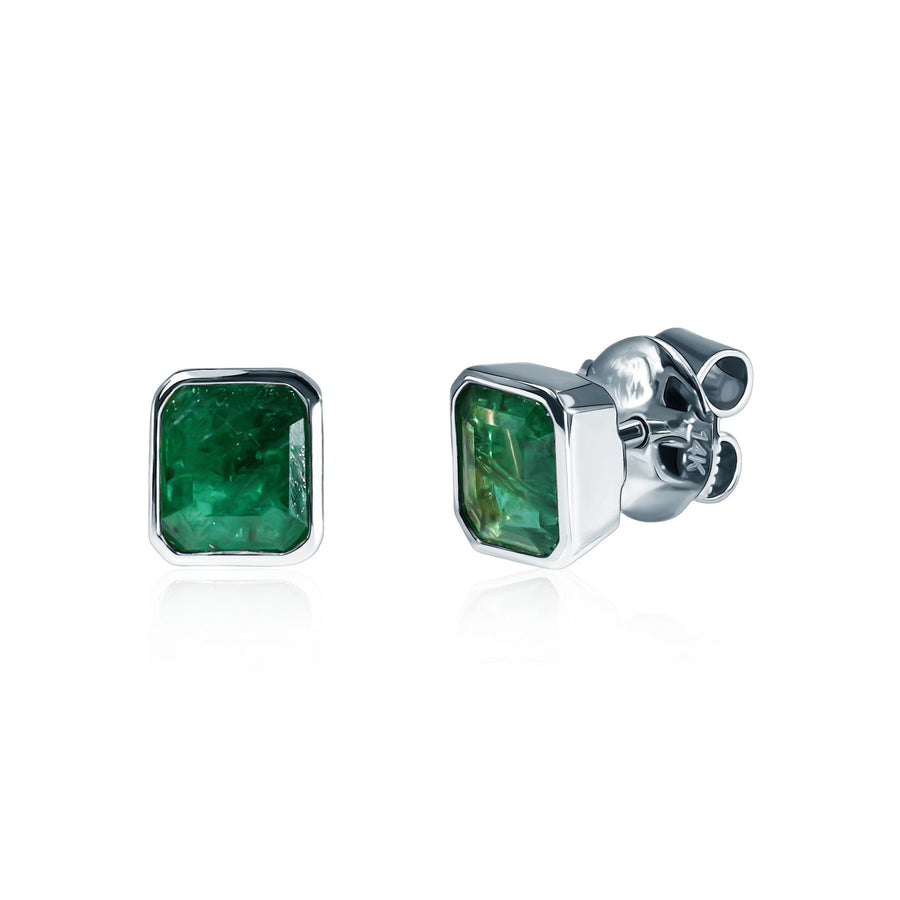 Emerald Earrings Hebe