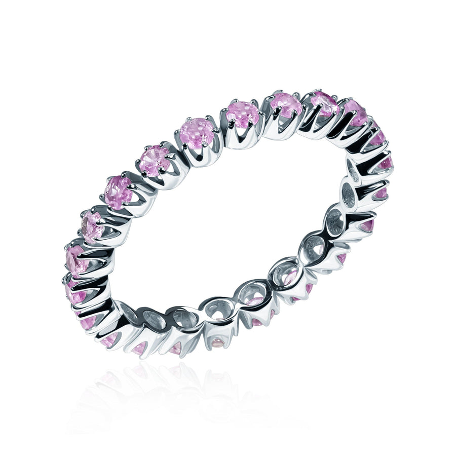 Pink Sapphire Ring Virgo P