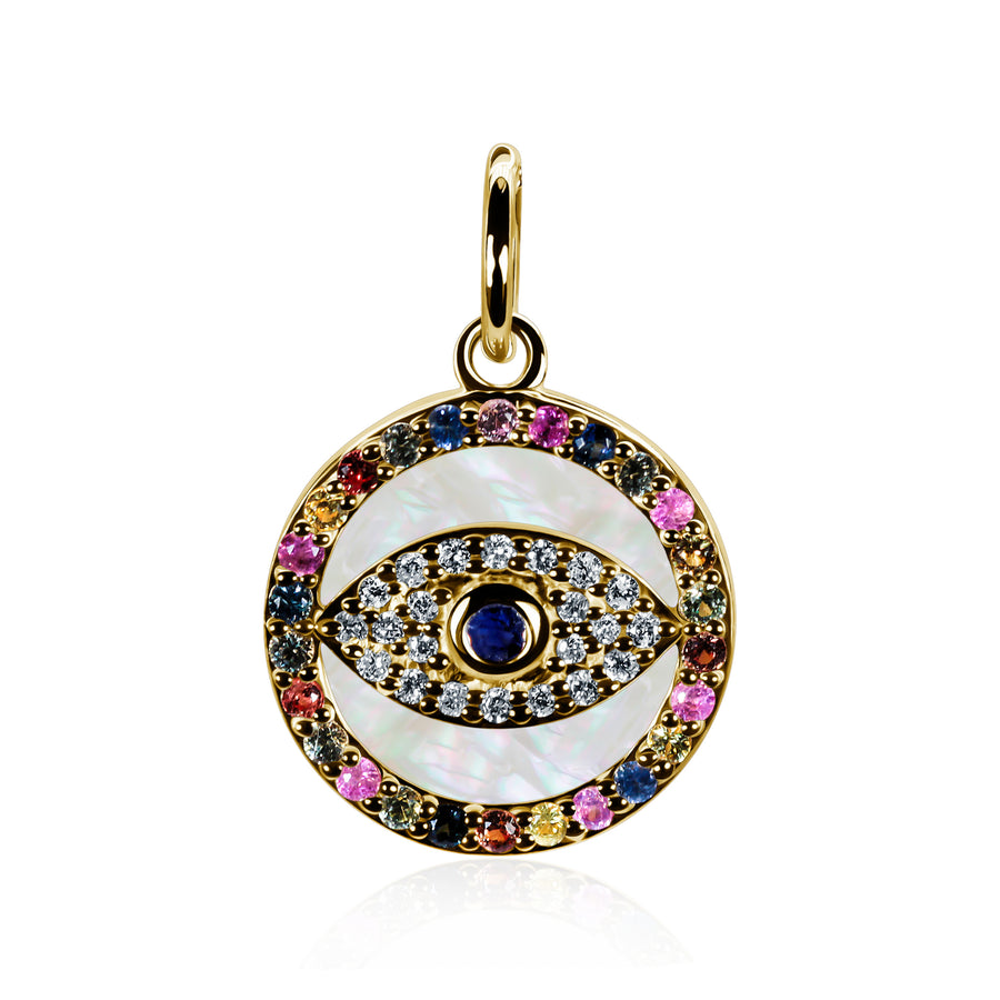 Sapphire & Diamond Pendant Guardian Glance