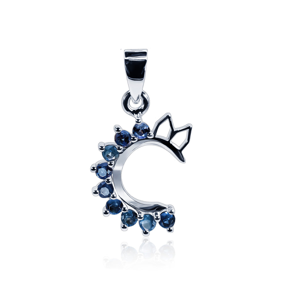 Sapphire Pendant Blue Argo