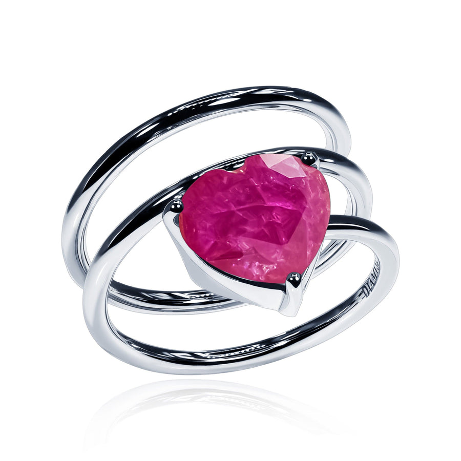 Ruby Ring Red Allure