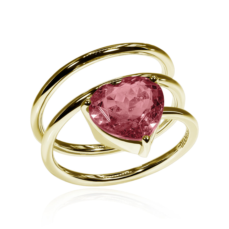 Tourmaline Ring Pink Allure