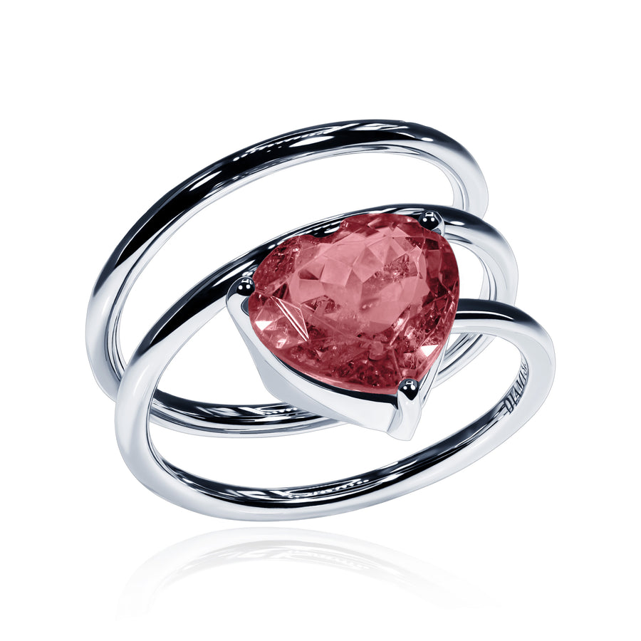 Tourmaline Ring Pink Allure