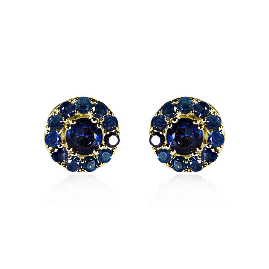 Sapphire Earrings Chloride