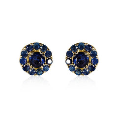 Sapphire Earrings Chloride