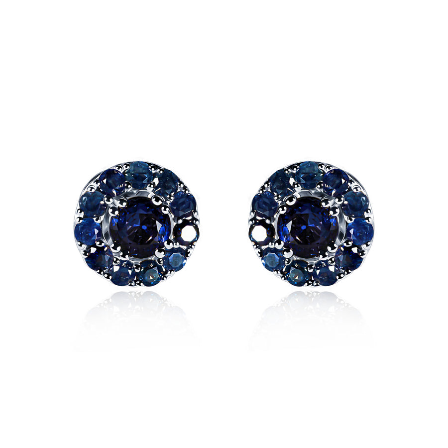 Sapphire Earrings Chloride