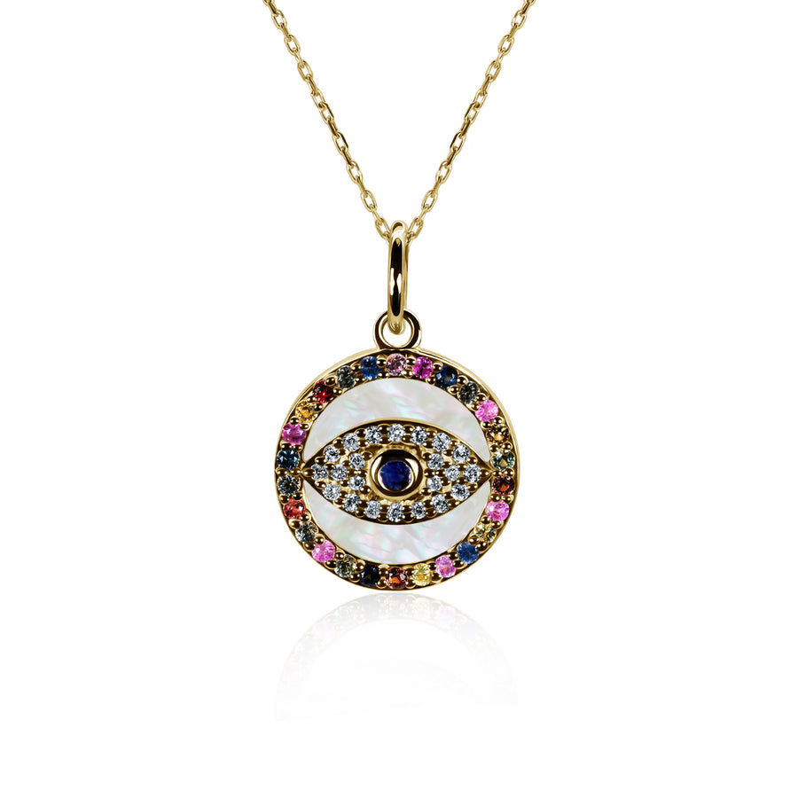 Sapphire & Diamond Necklaces Guardian Glance