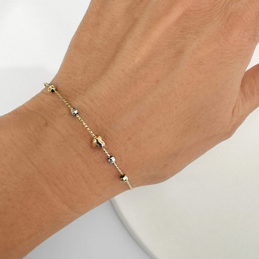 Yellow Gold Bracelet Fondness