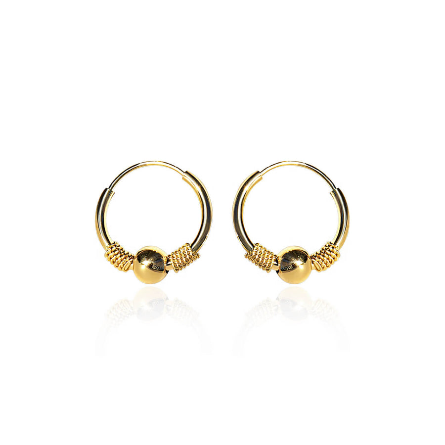 Yellow Gold Earrings Namysto