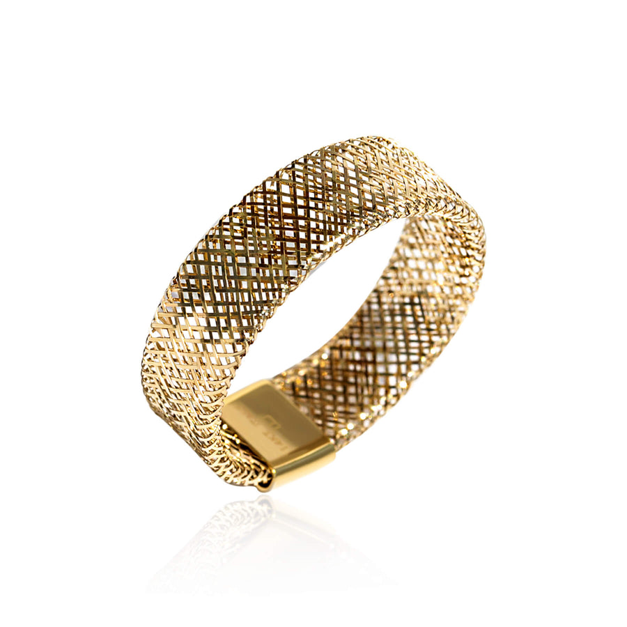 Yellow Gold Ring Weaving