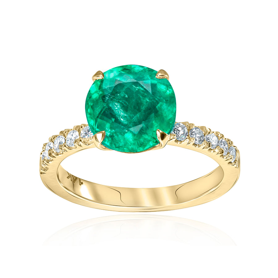 Emerald & Diamond Ring Panacea