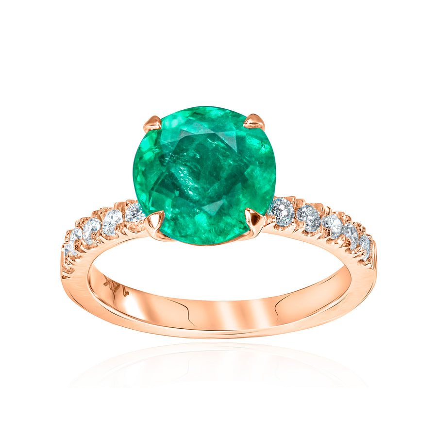 Emerald & Diamond Ring Panacea