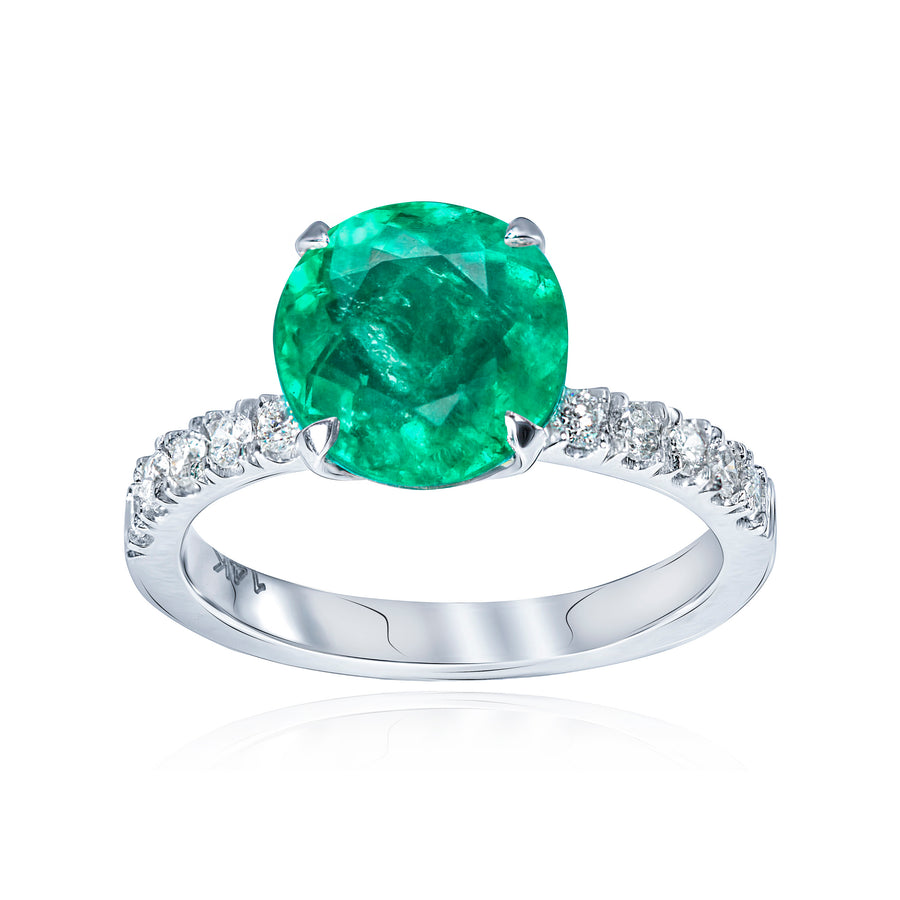 Emerald & Diamond Ring Panacea