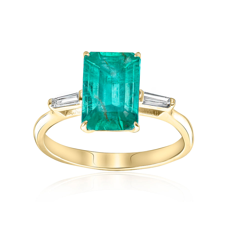 Emerald & Diamond Ring Hecate