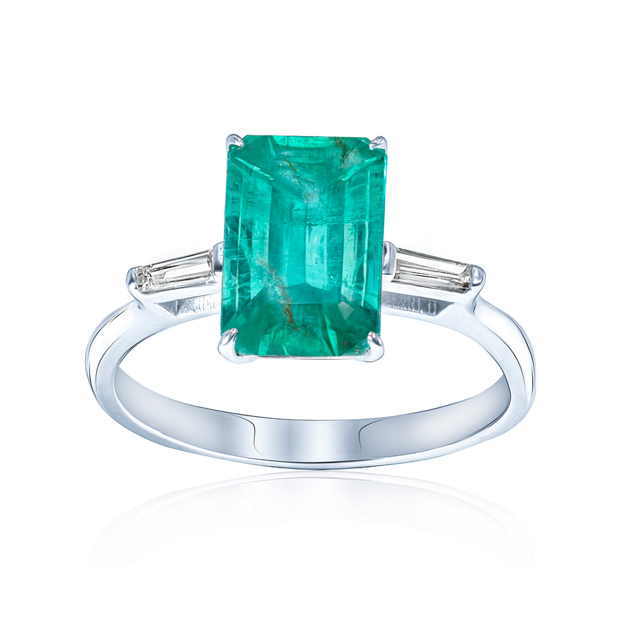 Emerald & Diamond Ring Hecate