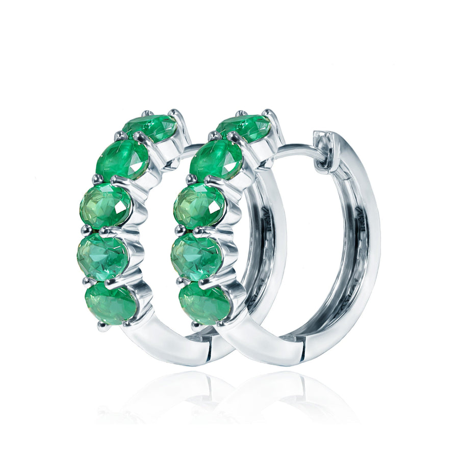 Emerald Earrings Bootes