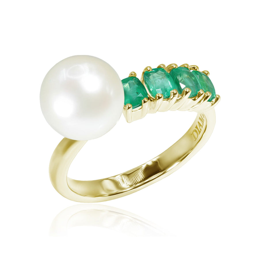 Pearl & Emerald Ring Muses