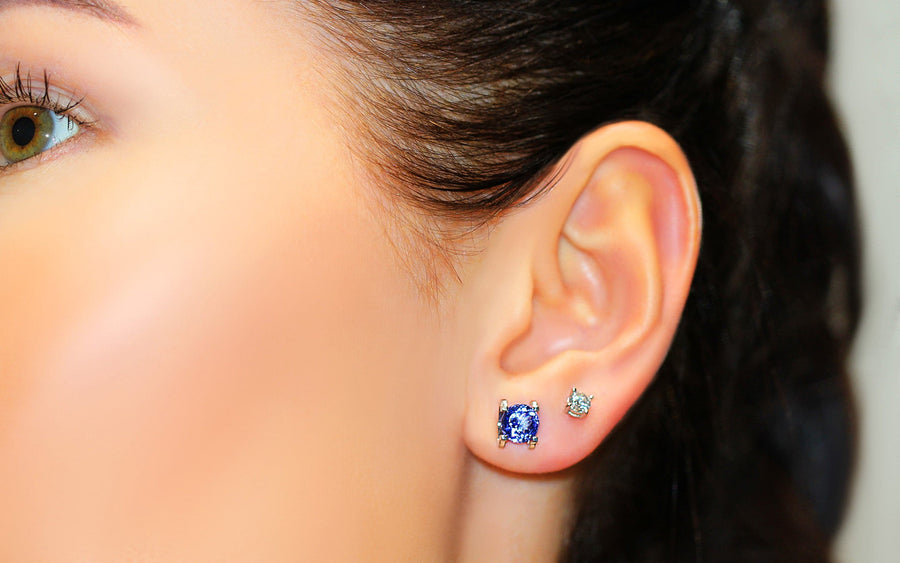 Tanzanite Earrings Hemera