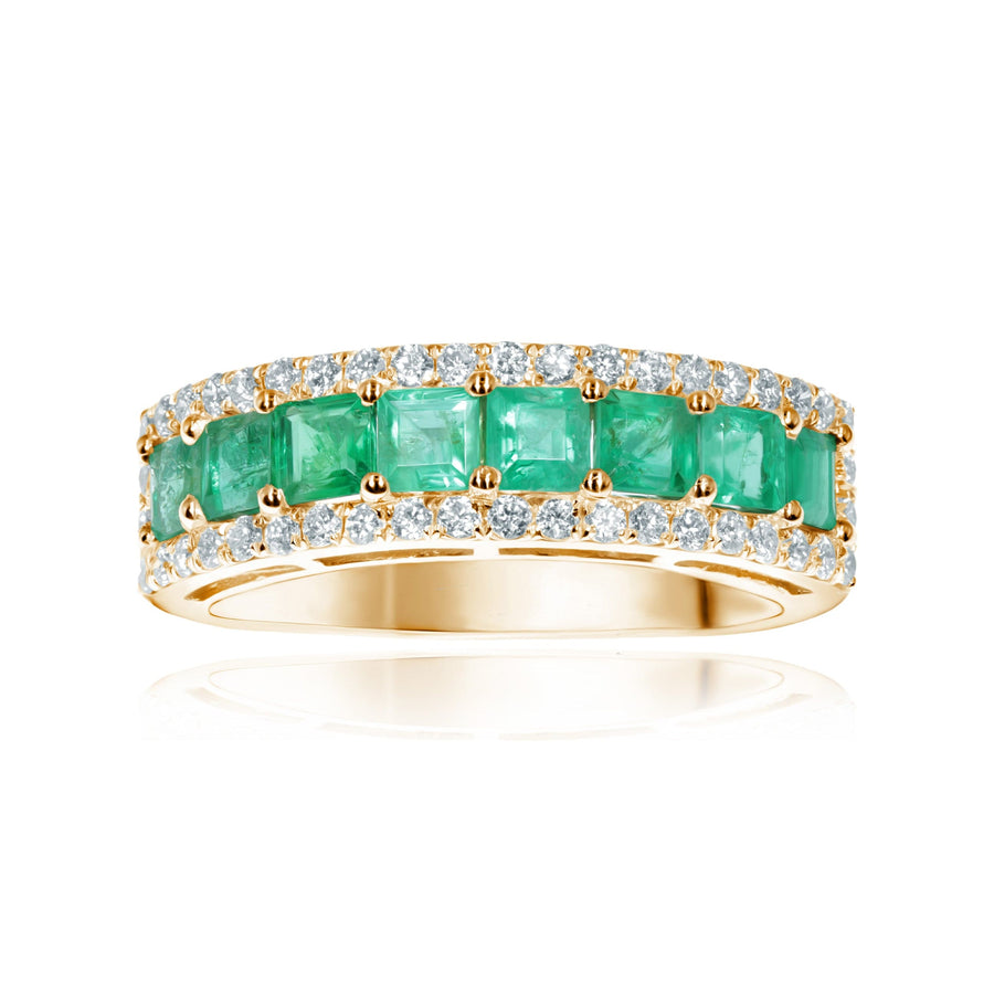 Emerald & Diamond Ring Pictor