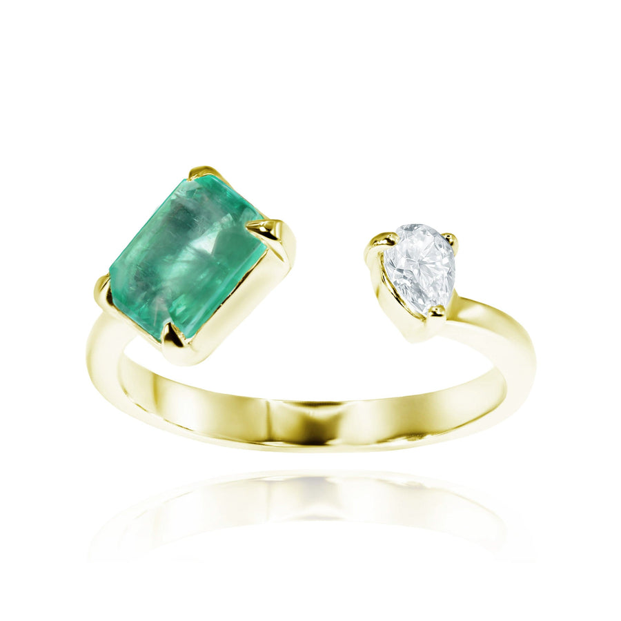 Emerald & Diamond Ring Spring Garden