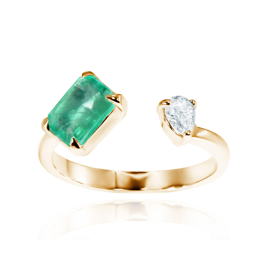 Emerald & Diamond Ring Spring Garden