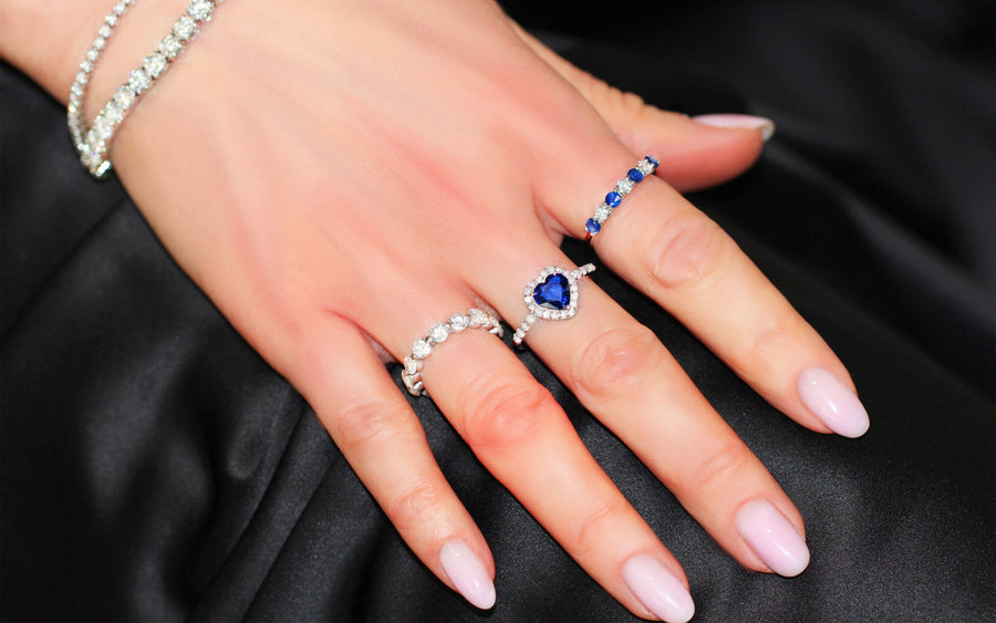 Sapphire & Diamond Ring Pyxis