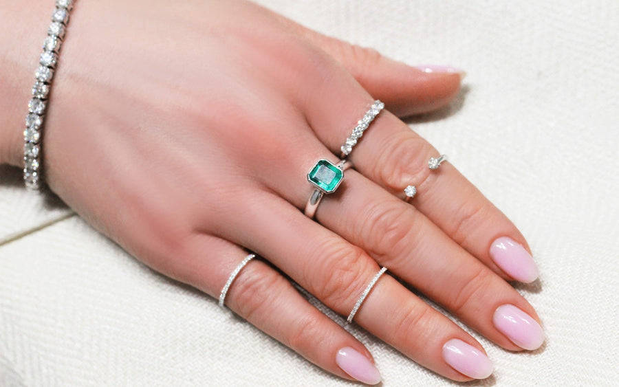 Emerald Ring Ilifia