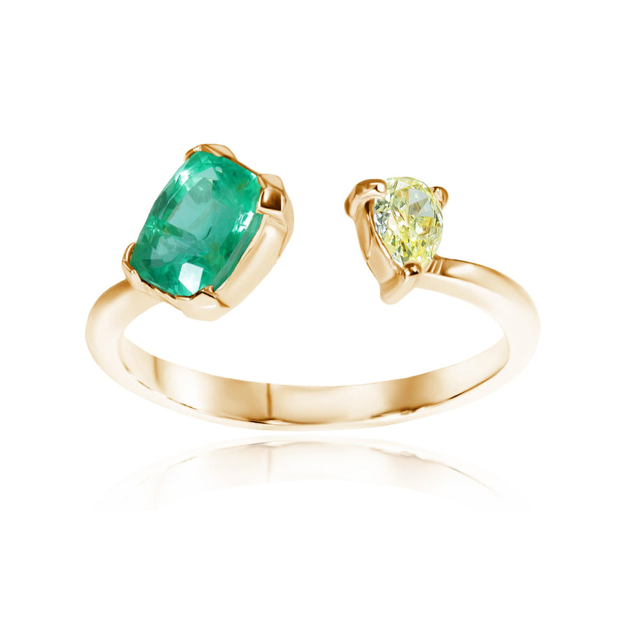 Emerald & Diamond Ring Summer Garden