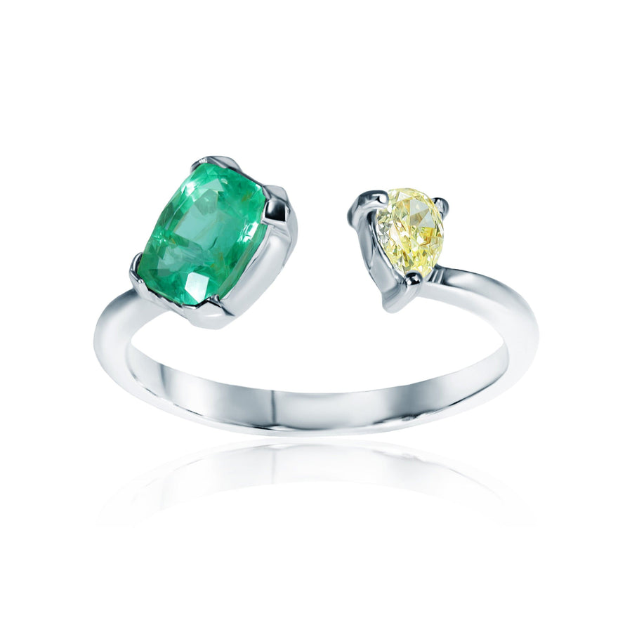 Emerald & Diamond Ring Summer Garden