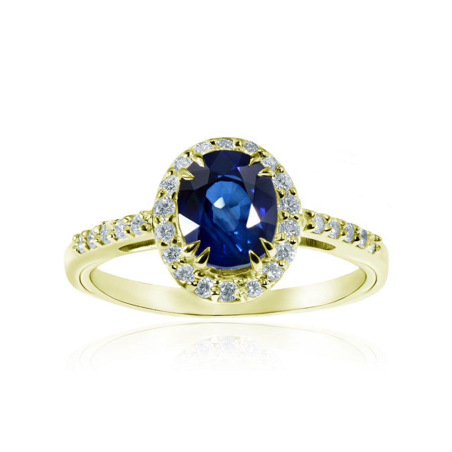 Sapphire & Diamond Ring Hesper