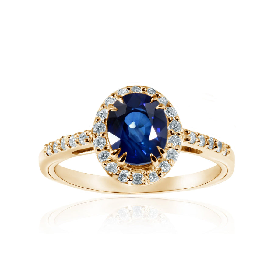 Sapphire & Diamond Ring Hesper