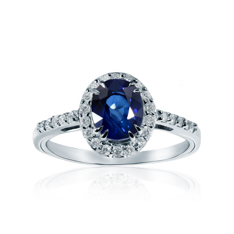 Sapphire & Diamond Ring Hesper