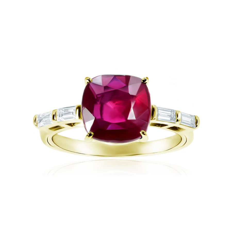 Ruby & Diamond Ring Hephaest