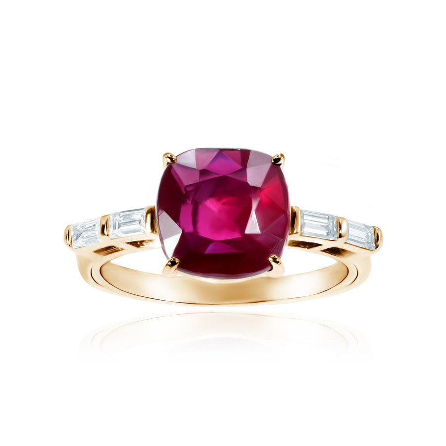 Ruby & Diamond Ring Hephaest