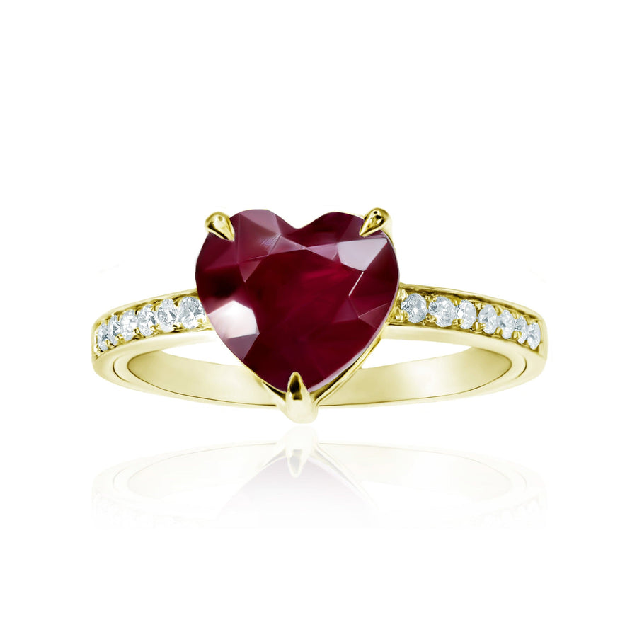 Ruby & Diamond Ring Aphrodite