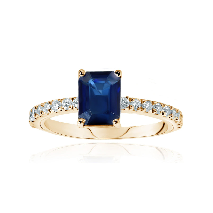 Sapphire & Diamond Ring Athena