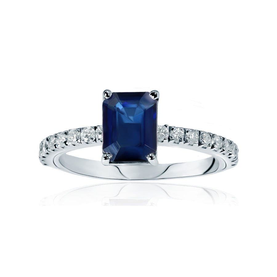 Sapphire & Diamond Ring Athena