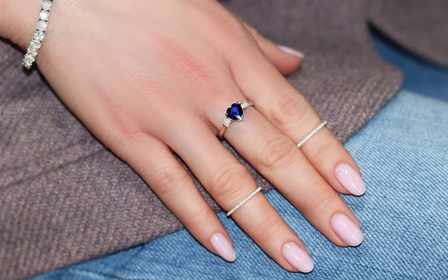 Sapphire & Diamond Ring Borey