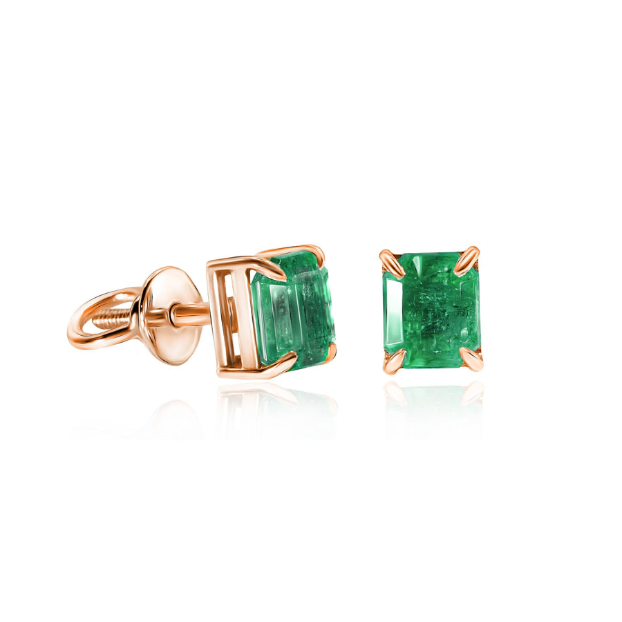 Emerald Earrings Hecate